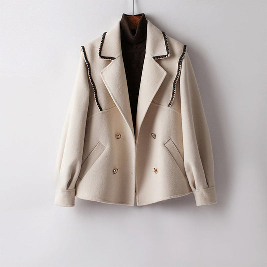 Alma Diamond Wool Coat