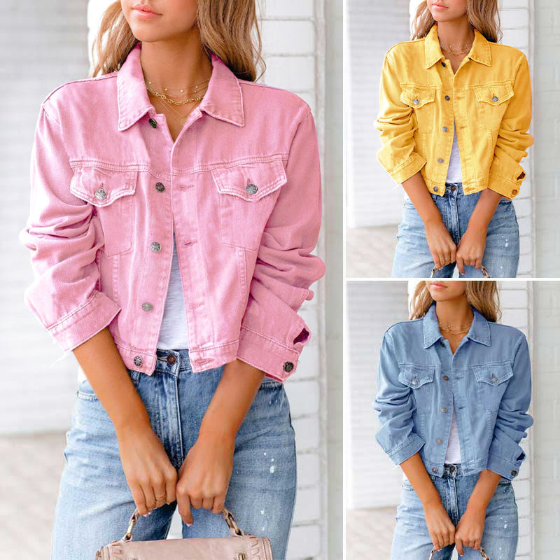 Amelia Casual Denim Jacket