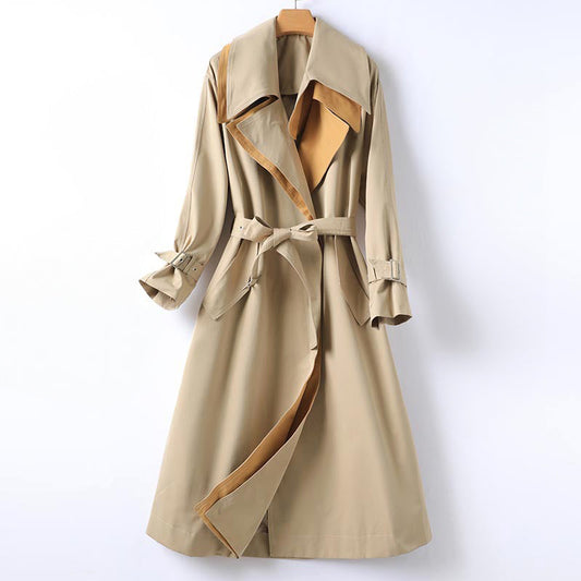 Audrey Contrast Trench Coat