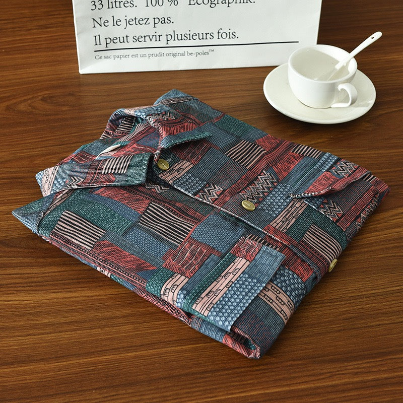 Aspen Patchwork Men's Shirt