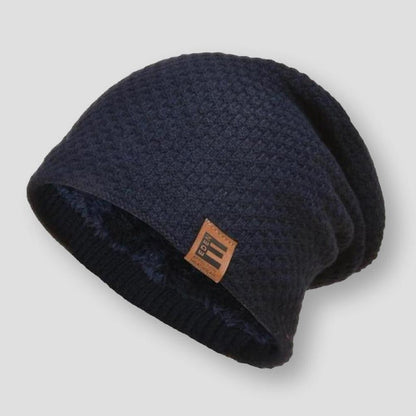 Sky Madrid Knitted Plush Beanie