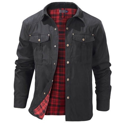 Flannel-Lined Rover Jacket (4 Designs)