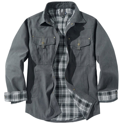 Flannel-Lined Rover Jacket (4 Designs)