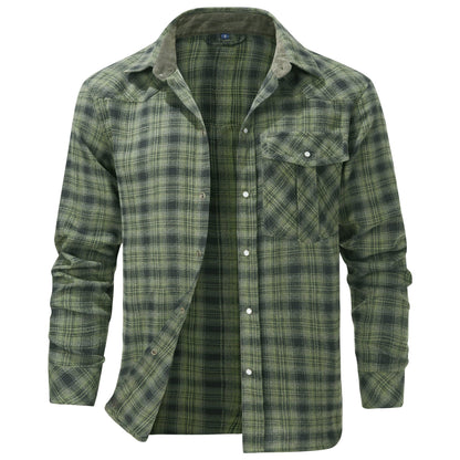 Men's Flannel Shirt (5 Designs)