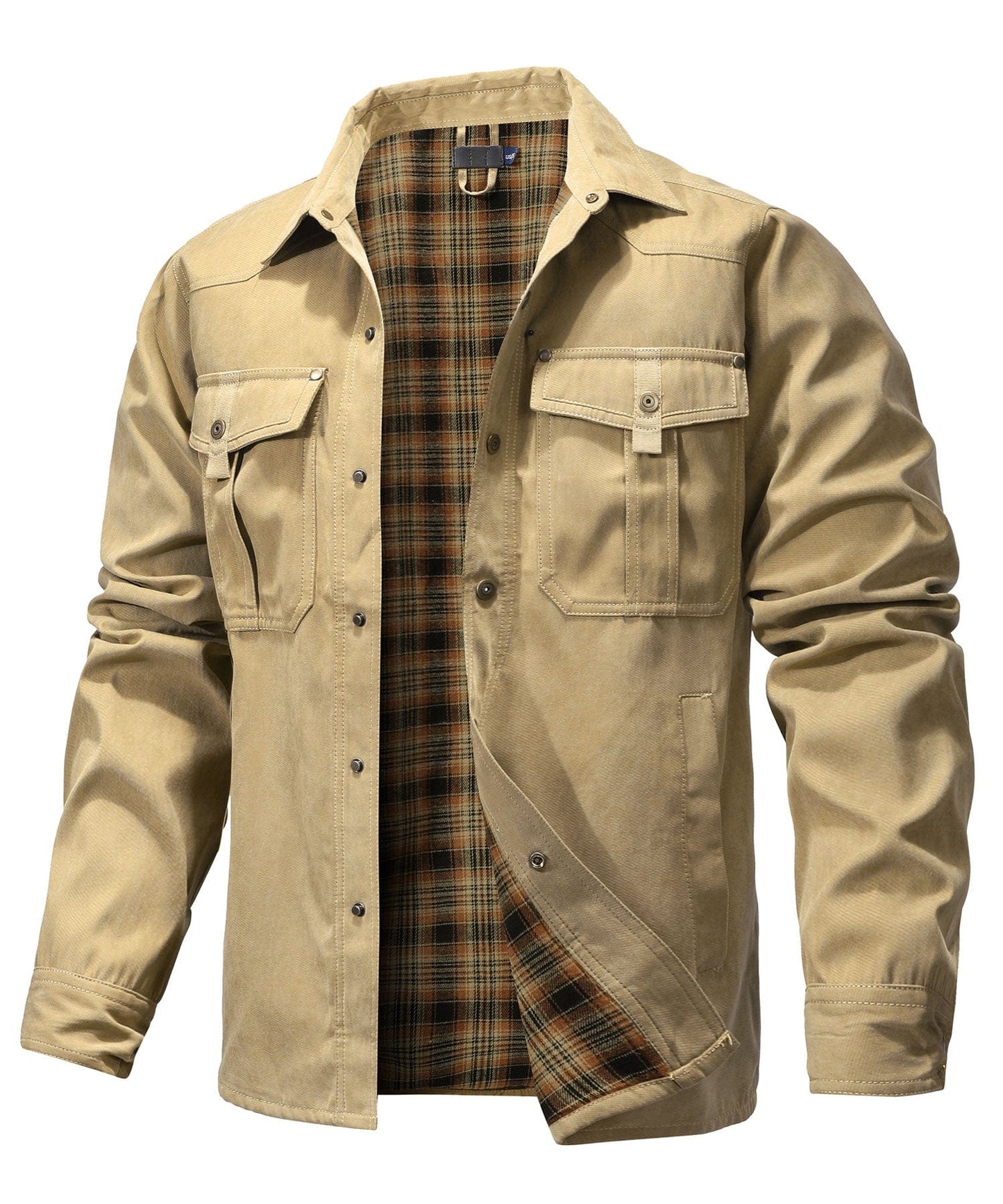 Flannel-Lined Rover Jacket (4 Designs)